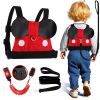 Picture of Lehoo Castle Toddler Leash for Walking, Baby Leashes for Toddlers Boys, Kid Harness with Leash, Child Safety Leash Anti Lost Wrist Link (Mickey)