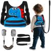 Picture of Toddler Leash for Kids-Baby Child Harness with Anti Lost Wrist Link for Boys/Girls (Blue+Black)