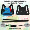 Picture of Toddler Leash for Kids-Baby Child Harness with Anti Lost Wrist Link for Boys/Girls (Blue+Black)
