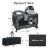 Picture of Pamo Babe Pack and Play with Bassinet Baby Playpen Foldable Playard with Changing Table Portable 4 in 1 Baby Playard