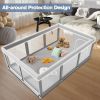 Picture of Large Baby Playpen for Babies and Toddlers, Playpen 7450, Large Baby Play Yards Indoor & Outdoor, Sturdy Safety Baby Play Pen with Soft Breathable Mesh, Toddlers Activity Center with Anti-Slip Base