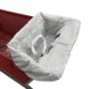 Picture of Portable Shopping Cart Cover, High Chair and Grocery Cart Covers for Babies, Kids, Infants & Toddlers, Attached Carry Bag (Gray Chevron)