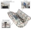 Picture of Shopping Cart Cover for Baby, 2 in 1 High Chair Cover for Restaurant seat & Grocery Cart Cover for Babies, Thick Padded with Clear Phone Pouch, Machine Washable, Leaves