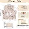 Picture of Shopping Cart Cover for Baby 2 in 1 High Chair Covers for Restaurant Comfortable Grocery Cart Seat Covers for Infant, Toddler Universal Suitable for Most Shopping Carts Machine Washable, Dinosaur