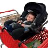 Picture of Totes Babies - Car Seat Carrier for Shopping Carts, Allows Babies, Newborns, Infants and Toddlers to Stay Snug or Sleeping in Car Seat While Parents Shop, As Seen on Shark Tank