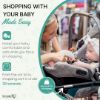 Picture of Totes Babies - Car Seat Carrier for Shopping Carts, Allows Babies, Newborns, Infants and Toddlers to Stay Snug or Sleeping in Car Seat While Parents Shop, As Seen on Shark Tank