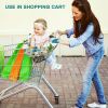 Picture of Shopping Cart Cover for Baby, High Chair Cover, Cart Cover for Babies, Kids& Toddlers, Portable 2-in-1 Design, Includes Free Carry Bag for Market and Resturant Use(Cute Zoo)