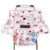 Picture of Shopping Cart Cover for Baby,2-in-1 High Chair Cover Soft,Portable, and Machine Washable,Comfortable Cotton Seat Pad with Safety Harness and Portable Cloth Bag,Fits All Supermarkets and Restaurants