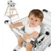 Picture of Portable Baby Shopping Cart Seat, High Chair Cover for Outdoor Hygiene and Safety, One-Hand Installation Cart Seat Cover, Comfortable and Supportive Foam-Padded, Grocery Cart Baby Seat