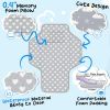 Picture of Baby Portable Changing Pad Travel - Waterproof Compact Diaper Changing Mat with Built-in Pillow - Lightweight & Foldable Changing Station, Newborn Shower Gifts