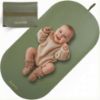 Picture of Beautiful Baby Diaper Changing Mat Made of Vegan Leather - Soft and Easy to Wipe Changing Pad for Travel or at Home Use - Lightweight and Foldable Mat that Perfectly Fits Into Any Diaper Bag