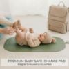 Picture of Beautiful Baby Diaper Changing Mat Made of Vegan Leather - Soft and Easy to Wipe Changing Pad for Travel or at Home Use - Lightweight and Foldable Mat that Perfectly Fits Into Any Diaper Bag