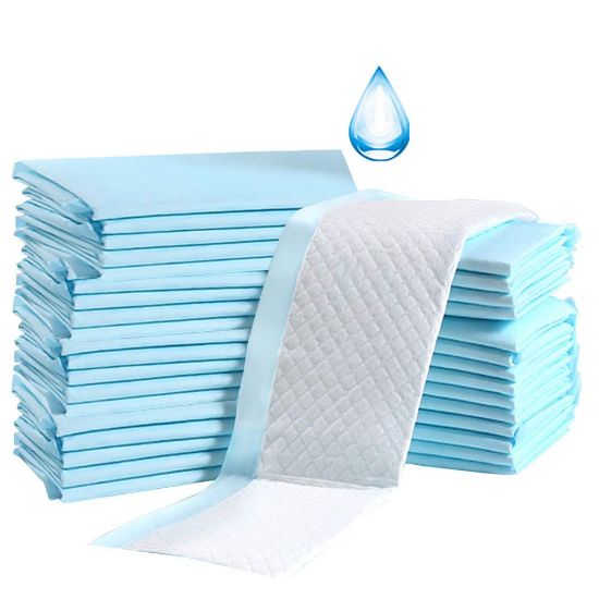 Picture of Baby Disposable Underpad 100 Count Incontinence Changing Pad Baby Diapers Newborn Pads Soft Breathable Waterproof Leak Proof Quick Absorb 13X18 Inch