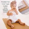 Picture of Ava + Oliver Vegan Leather Baby Changing Mat (16 X 30 in) - Multipurpose Wipeable and Portable Diaper Mat - Foldable for Travel (Tan)