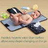 Picture of Baby Changing Pad by Lil Fox. Portable Changing Pad for Baby Diaper Bag or Changing Table Pad. One-Hand Diaper Change Pad. Baby Shower Gifts, Newborn Baby Essentials, Unisex Baby Stuff
