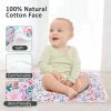 Picture of Baby Diaper Changing Pad, 21 5/8" x 31.5" Waterproof Changing Pad Liners - Reusable Soft and Absorbent Portable Changing Mat(Flower1PCS)