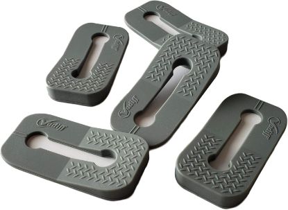 Picture of 2025-26 Mom's Choice Winner- Gas Stove Knob Locks - Gray Silicone Stove Knob Safety Covers for Toddlers, Pets - Child Proof Universal Size Knobs - Baby Proofing Protectors for Electric Stoves- 5Pcs