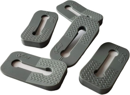 Picture of 2025-26 Mom's Choice Winner- Gas Stove Knob Locks - Gray Silicone Stove Knob Safety Covers for Toddlers, Pets - Child Proof Universal Size Knobs - Baby Proofing Protectors for Electric Stoves- 5Pcs