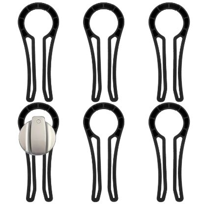 Picture of Stove Knob Safety Covers for Child, Gas Stove Knob Locks (5 Pack)