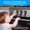 Picture of Stove Knob Safety Covers for Child, Gas Stove Knob Locks (5 Pack)
