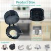 Picture of Stove Knob Covers for Child Safety,AOSITE Upgraded Gas Knob Covers for Kids Stove Guard with Strong Adhesive, 5 Pack Durable Design Childproof Oven Knob Locks for Babies and Pets,No Screws or Drill