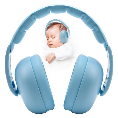 Picture of Floriogra Baby Headphones for Noise - [Upgraded Friendly Version] Infant Ear Muffs Noise Protection - Toddler Noise Cancelling Headphones - Baby Ear Protection for 3 Months to 3 Years
