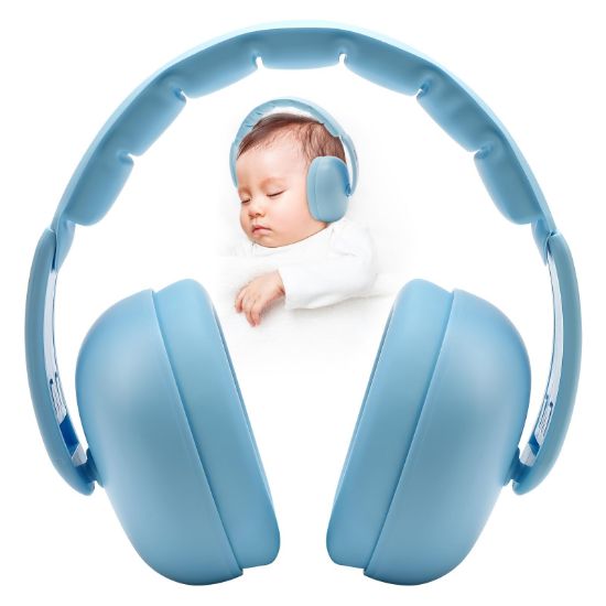Picture of Floriogra Baby Headphones for Noise - [Upgraded Friendly Version] Infant Ear Muffs Noise Protection - Toddler Noise Cancelling Headphones - Baby Ear Protection for 3 Months to 3 Years