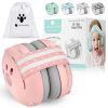 Picture of Baby Ear Muffs Noise Protection, 25dB Sound Reduction for Infants Toddlers 0-36 Months, Adjustable Headphones for Noise Cancelling, Travel Essentials for Airplane/Outdoor/Sleep - CE & ANSI Certified