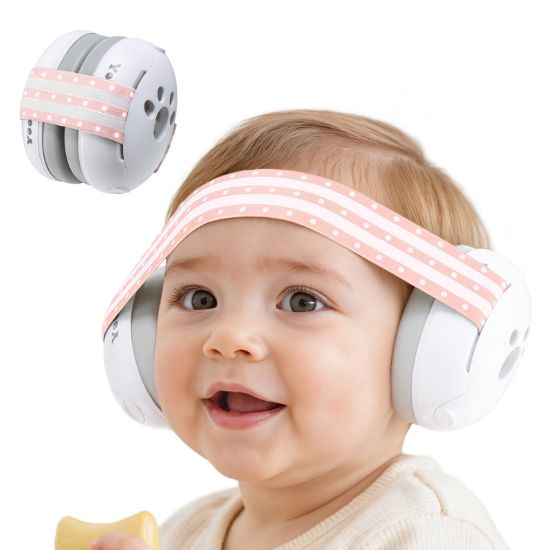 Picture of Yoofoss Baby Ear Muffs Noise Protection for Infant and Babies Up to 36 Months - Noise Cancelling Headphones for Ear Protection, Sleep, Travel Baby Essentials