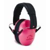 Picture of Walker's Infant/Toddler Low Profile Lightweight Padded Headband Adjustable Folding Noise-Reducing Hearing Protection Earmuffs Pink Small