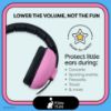 Picture of Friday 7Care Baby Ear Protection Noise Cancelling Headphones for Ages 0-24 Months, Pink