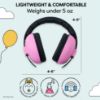 Picture of Friday 7Care Baby Ear Protection Noise Cancelling Headphones for Ages 0-24 Months, Pink