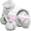 Picture of 2-in-1 Baby Ear Muffs Noise Protection - Baby Headphones for Noise & Plane Travel - 2 Headbands - Toddler Ear Protection for Infant & Toddler Travel Essential, Age 1-36 Months