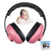 Picture of Alitamei Baby Ear Protection Noise Cancelling Headphones for Kids Noise Reduction Hearing Protection Earmuffs for 0-3 Years Babies, Toddlers, Infant (Redrose)