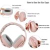 Picture of PandaEar Baby Ear Muffs, 2-in-1 Baby Ear Protection Noise Cancelling Headphones Ages 0-3 Years, Infant Hearing Protection (Pink)