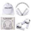 Picture of Lilian&Gema 2-in-1 Baby Ear Muffs Noise Protection up to 48 Months - Baby Airplane/Travel Essentials - Adjustable Noise Reduction Earmuffs - Ear Protection Headphones for Infant & Toddler, White