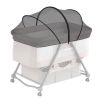 Picture of DUOMI Bassinet Cover for Cats with Two-Way Zipper,Portable Bassinet Mosquito Net Cover,Mosquito Net to Keep Pets Out(White)
