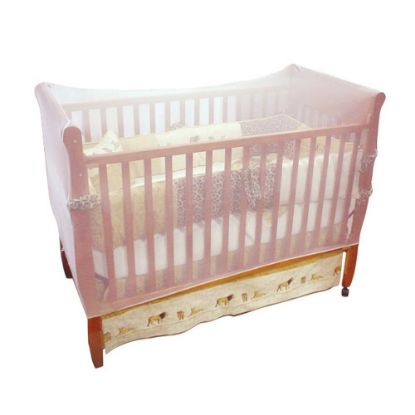 Picture of Jeep Crib Universal Size Crib Mosquito Net, White