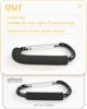 Picture of Stroller Hooks, 6.3" Large Stroller Clip, 2 Pack Stroller Hooks for Hanging Bags and Shopping, Stroller Accessories for Mommy, Large Carabiner