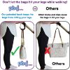 Picture of Stroller Hooks for Hanging Diaper Bags - Mommy Stroller Clip and Stroller Accessories Organizer Hook - Large Carabiner Clips for Mom Purse Shopping Grocery Bag and Accessory - (2 Pack) (Carabiner)