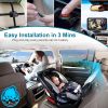 Picture of DoHonest Baby Car Camera 7-Inch: USB Plug and Play Easy Setup 360 Degree Rotating Backseat Camera Two Kids HD 1080P Rear Facing Car Seat Cameras Clear Night Vision -V9