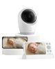 Picture of eufy Security E21 Baby Monitor with 4K UHD Camera, 5'' 720p Screen, Pan-Tilt and 8 Zoom, Dual Wi-Fi/Local Connection, 24/7 App Recording, Portable Built-in Battery-Powered Camera, ANR