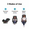 Picture of Graco TriRide 3-in-1 Reclining Car Seat, Kipling - Rear & Forward Facing Car Seat, Highback Booster, Adjustable Headrest