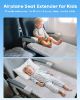 Picture of ANYSWEET Toddler Airplane Bed, Portable Airplane Travel Bed for Kids, Soft Baby Plane Travel Essentials for Flying, Toddlers Long Flight Must Haves Footrest