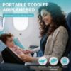 Picture of Toddler Airplane Bed, 1-12 Months Old Baby Travel Essentials for Flying, Portable Baby Airplane Bed for Flight, Suitable for Airplanes