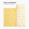 Picture of Wake In Cloud - Toddler Nap Mat with Pillow and Minky Fleece Blanket, for Kids Boys Girls Ages 3 Plus in Daycare Preschool, Roll Up Sleeping Bag, Gingham Grid Checkered, Yellow White, Standard
