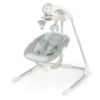 Picture of Ingenuity InLighten 5-Speed Baby Swing - Swivel Infant Seat, 5 Point Safety Harness, Nature Sounds, Lights - Van Elephant