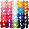 Picture of CLLOT 40PCS 4.5 Inch Hair Bows for Girls Grosgrain Ribbon Toddler Hair Accessories with Alligator Clips for Baby Girls Toddlers Kids in Pairs