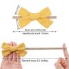 Picture of jollybows 20pcs Baby Girls Cotton Hair Bows Headbands Nylon Hair Bands Elastic Hair Accessories for Newborn Kids Infants Toddlers