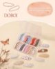 Picture of doboi 40Pcs Toddler Hair Clips Hair Barrettes Baby Girls Hair Bows Clips Floral Print Non Slip Snap Hairpins Flower Hair Clips for Girls Kids Toddler Hair Accessories